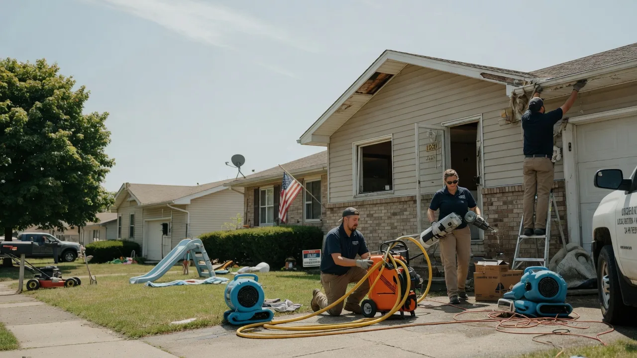 Water Damage Restoration in Burnt Prairie, IL near me
